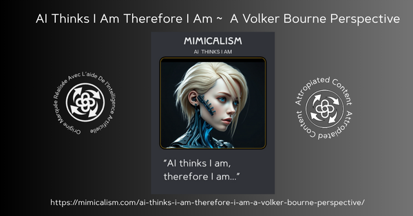 Ai Thinks I Am Therefore I Am Volker Bourne Perspective Mimicalism Page